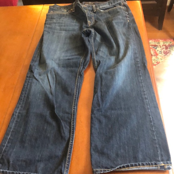 Men’s dark wash Banana Republic Jeans. 35x30 - Picture 4 of 4
